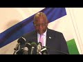 Prime Minister Matekane’s opening remarks at the BNC Summit in Maseru.