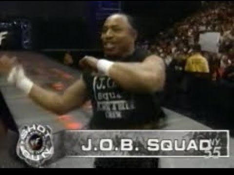 Job Squad Their Last TV Match Vs Owen Hart Jeff Jarrett W Debra 02 06 1999 WWF Shotgun