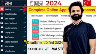 How to apply for Turkey Burslari Scholarship 2024|online Application Process | No IELTS | MBBS screenshot 3