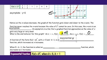 Unit 11.1 Day 1 Exponential Function