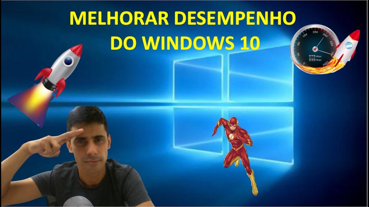 Como Melhorar Desempenho do Windows 10 Sem Programas - YouTube