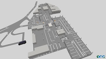 Microsimulation for car park access