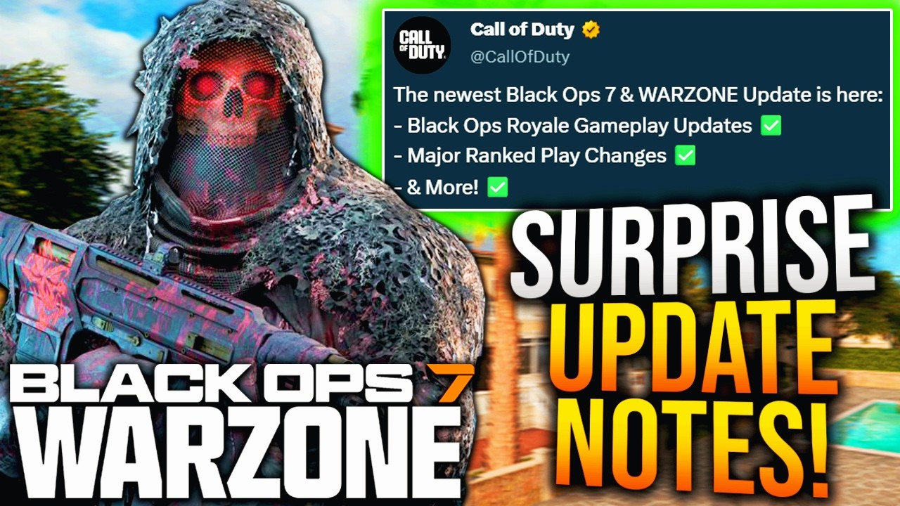 Codm Update Patch Note CALL OF DUTY’S New SURPRISE UPDATE PATCH NOTES… - YouTube