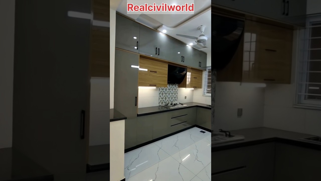 Luxury Modular Kitchen Design 🔥 | Modern Indian Kitchen Tour | Dream Kitchen 