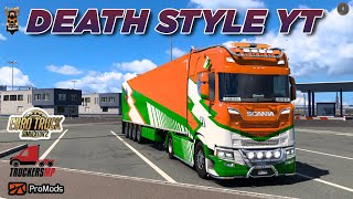 CDRoad To Death Road |  ETS2 Live | TruckersMP Live | Euro Truck Simulator 2 Live  | Death Style YT