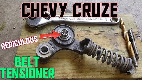 Improving/fixing a Chevy Cruze belt tensioner without replacing