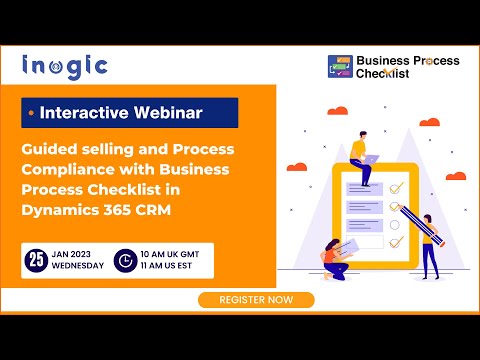 Guided Selling and Process Compliance with Business Process Checklist in Dynamics 365 CRM