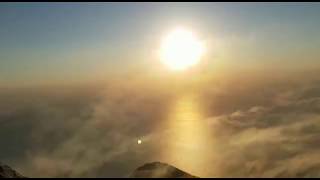 Видео с вершины Святой Горы Афон на праздник Преображения Господня (1 часть).