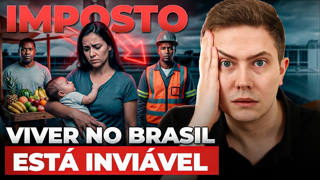 🚨O Brasil Está Ficando Inviável Para a Classe Média