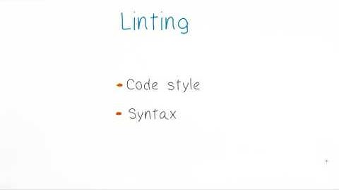 Linting