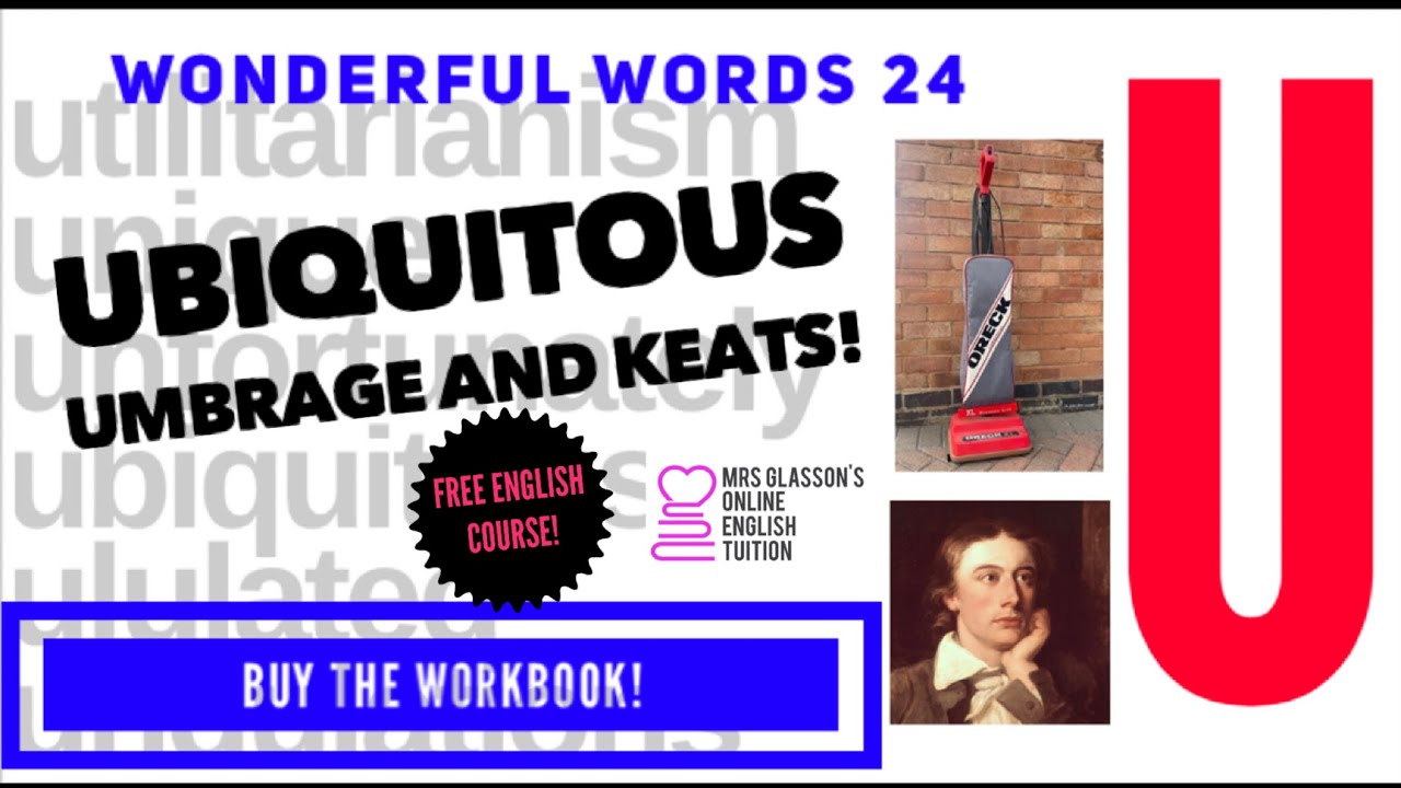 Wonderful Words Beginning With U! 11+ English. Free British English ...