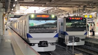 【常磐線】1120M E531系0番台K412編成 上野駅 到着シーン