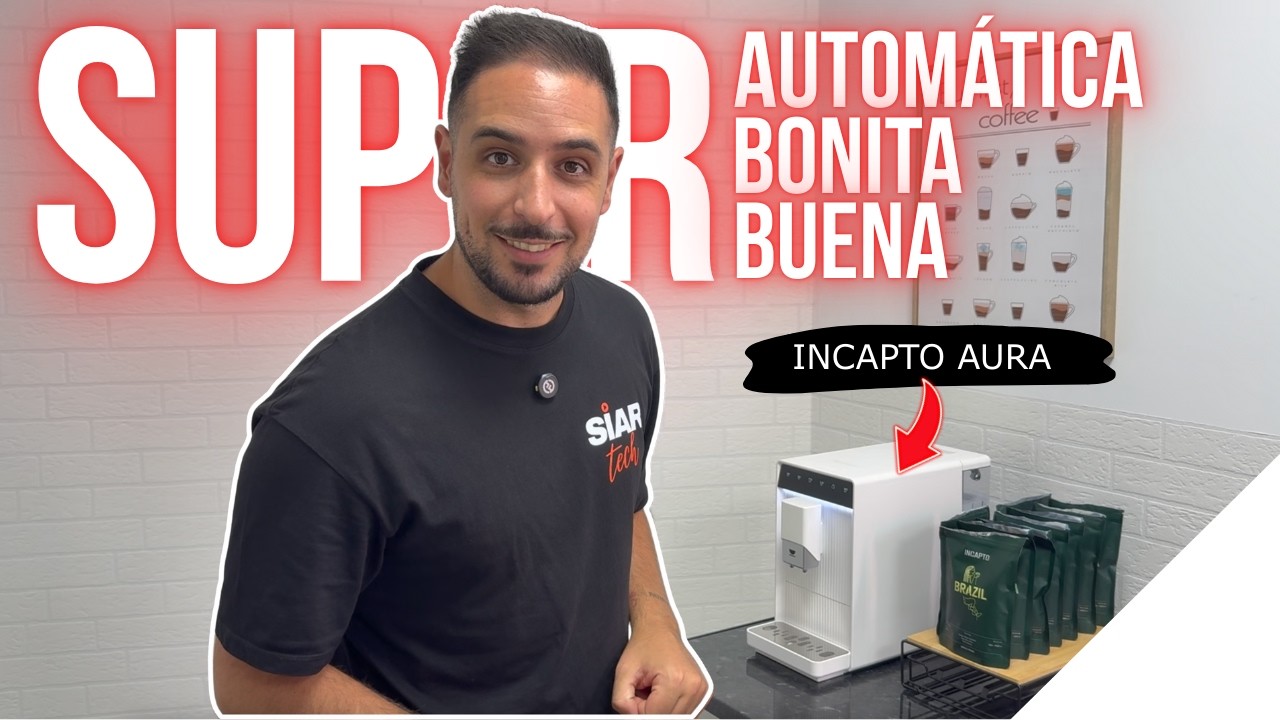 ☕️ INCAPTO AURA | ¡Una CAFETERA SUPERAUTOMÁTICA COMPACTA muy top! Opiniones y review