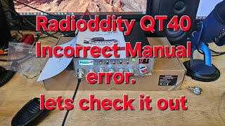 First walk through Radioddity QT40 export cb radio..( let's call it what it is)
