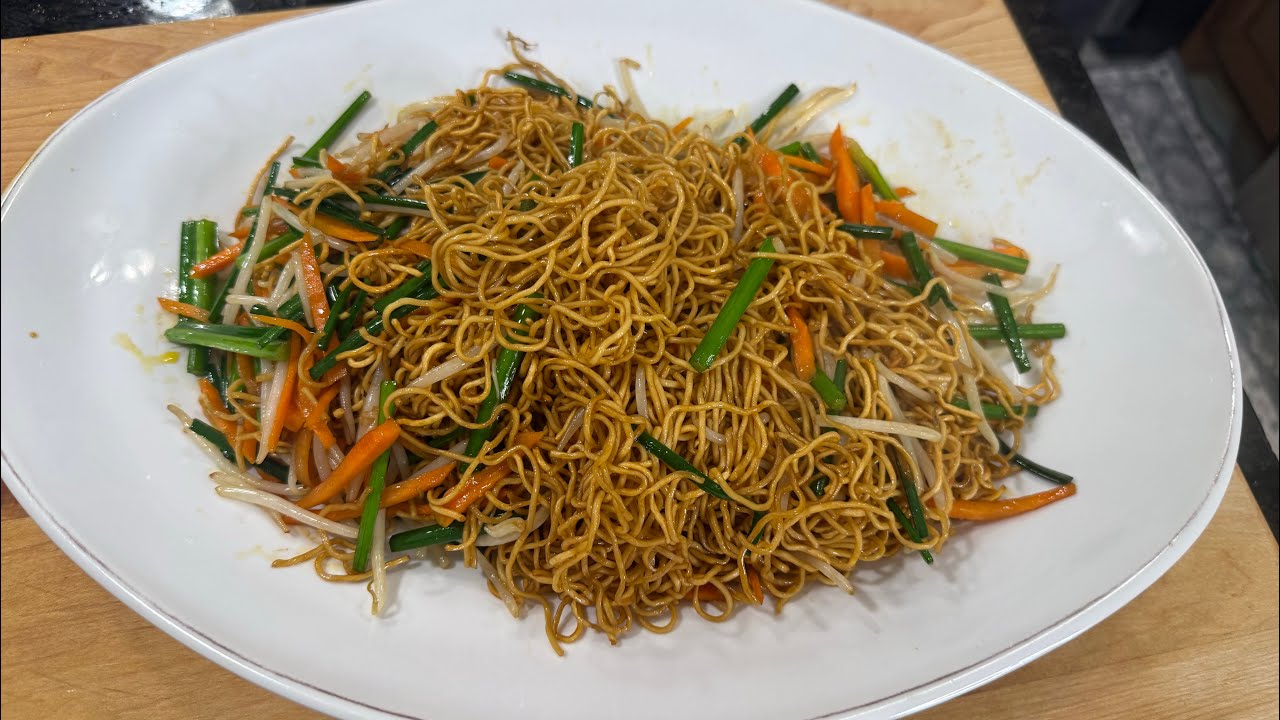 Mì xào xì dầu ￼