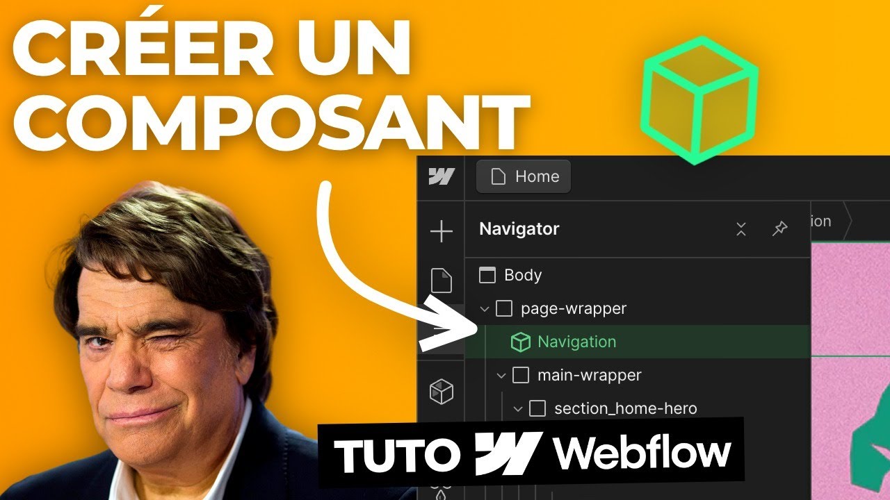 Tuto Webflow : Comment faire un composant sur Webflow ? Formation ...