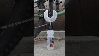 This sprocket carries extra water!! #mtb #mountainbike #shorts screenshot 1