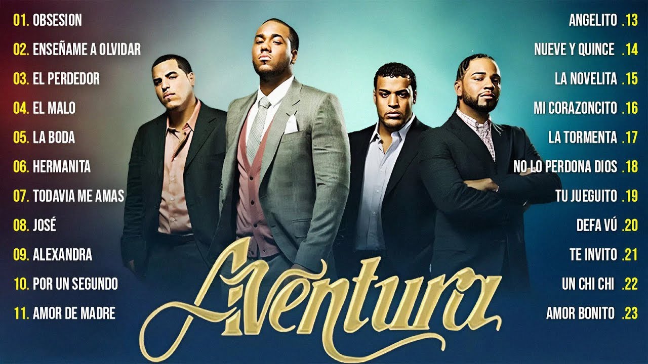 LAS 30 MEJORES CANCIONES DE AVENTURA (BACHATA) ~ MIX AVENTURA ÉXITOS SUS MEJORES BACHATAS ROMÁNTICAS