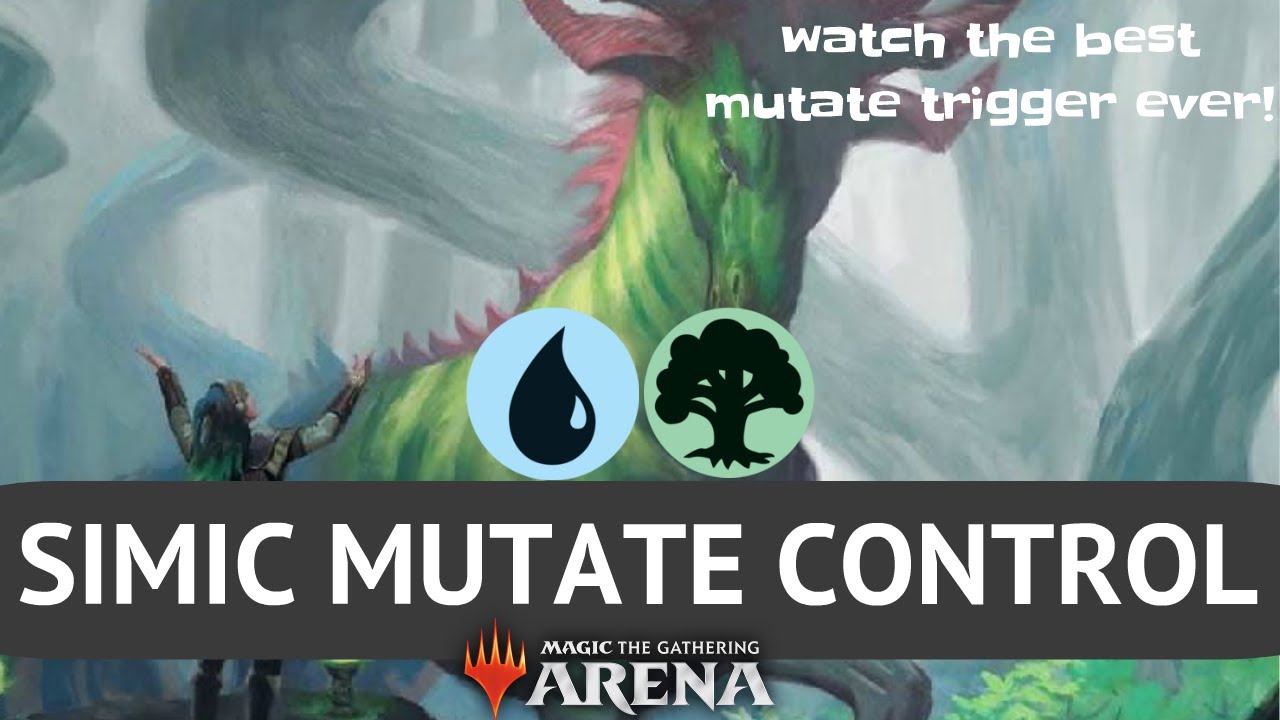 Simic Mutate Control | MTGA Standard | Watch Until the End to See the Best Mutate Ever!
