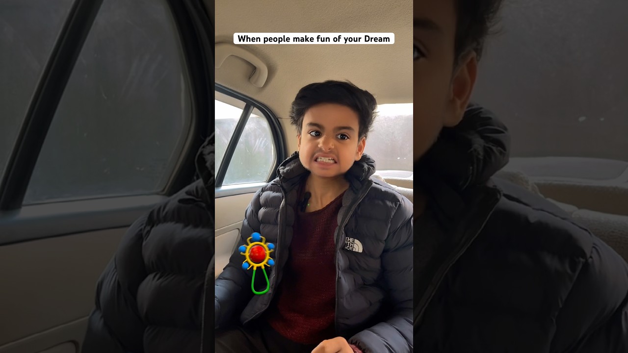 When people make fun of your Dream 