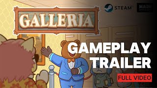 Galleria - Official Game Trailer | Build Your Own Art Gallery screenshot 1