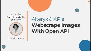 Webscrape Images via Open API