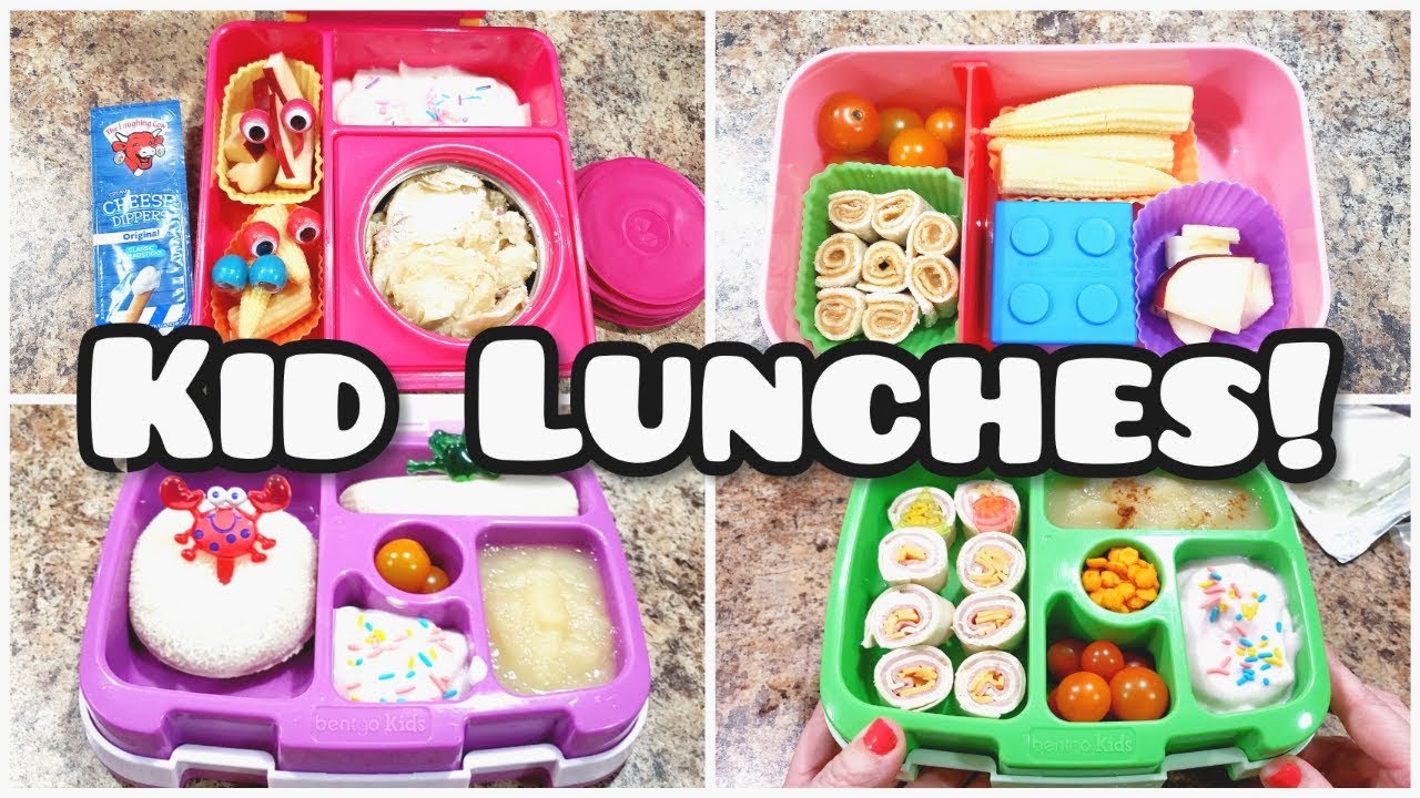 Детские обеды! И то, что она ела! — Неделя 4 — Простые и настоящие обеды — Обеды Беллы Бу