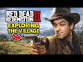 EXPLORING THE VILLAGE IN RDR2 🤠🔥| RDR 2 STORY MODE GAMEPLAY