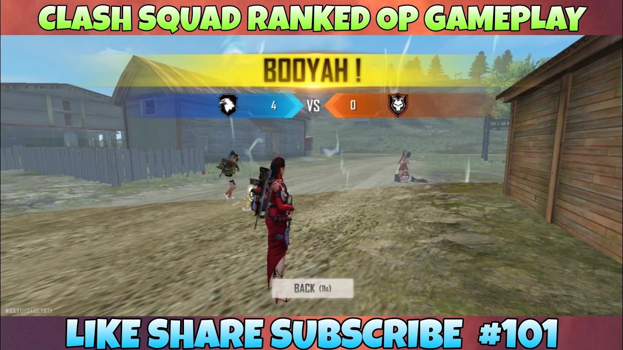 Clash Squad Ranked Gameplay #101 | Random Players | Garena Free Fire ...