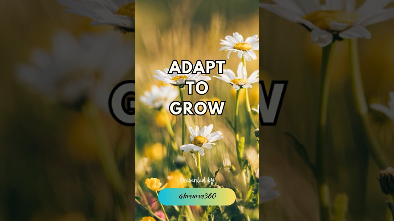Adapt to Grow | Motivational Quotes | Positive Affirmations 