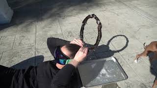 Julien Solomita Being Impressed By Bubbles For 57 Seconds Straight