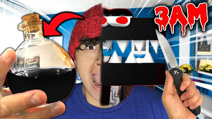 ORDERING ALPHABET LORE POTION FROM THE DARK WEB AT 3AM!! *I TRANSFORMED INTO F!!*