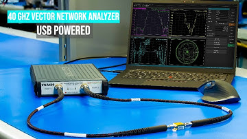 40 GHz Vector Network Analyzer Powered by USB?! #tech #engineering #vna #analyzer