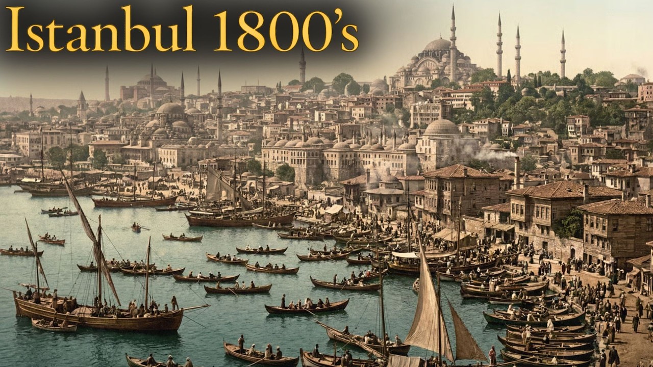 Step Inside 19th Century Istanbul (AI Reconstruction)