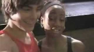 high school musical behind the scenes with zac efron