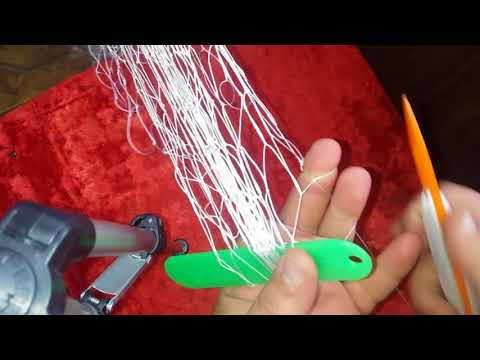 #თევზაობა_ სასროლი ბადის ქსოვა |tevzaoba|Вязание кастинговой сети2018