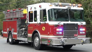Millwood FD Ladder 52 & Engine 248 Responding