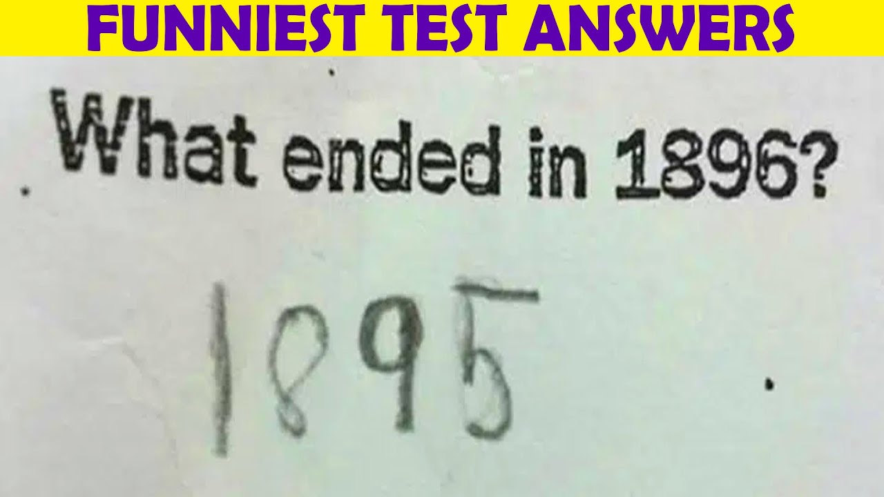 When Students Get Creative: Funniest Test Answers That Deserve an A+