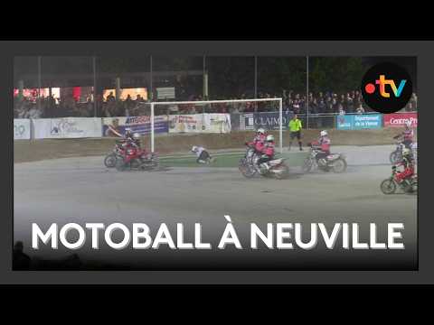 Motoball : Neuville arrache le nul face à Troyes