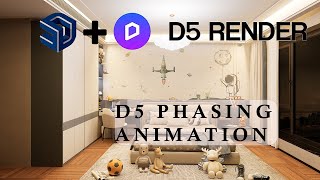 D5 Render : Phasing Animation