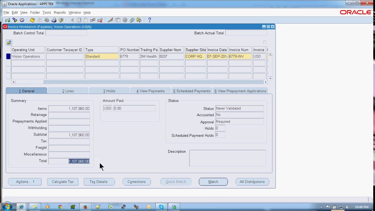 please correct the receivable account assignment in oracle apps r12