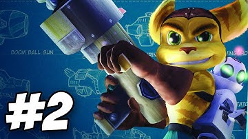 Ratchet and Clank HD Collection: Ratchet and Clank 2002 Walkthrough | Part 2 (PS3/PS2/PS Vita)