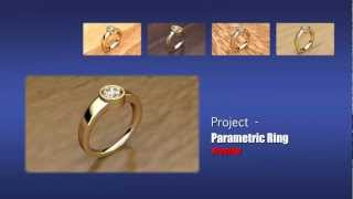 Sneak Preview: How to build a full Parametric ring in 3DESIGN CAD8