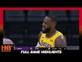 SA Antonio vs LA Lakers 1.1.21 | Full Highlights