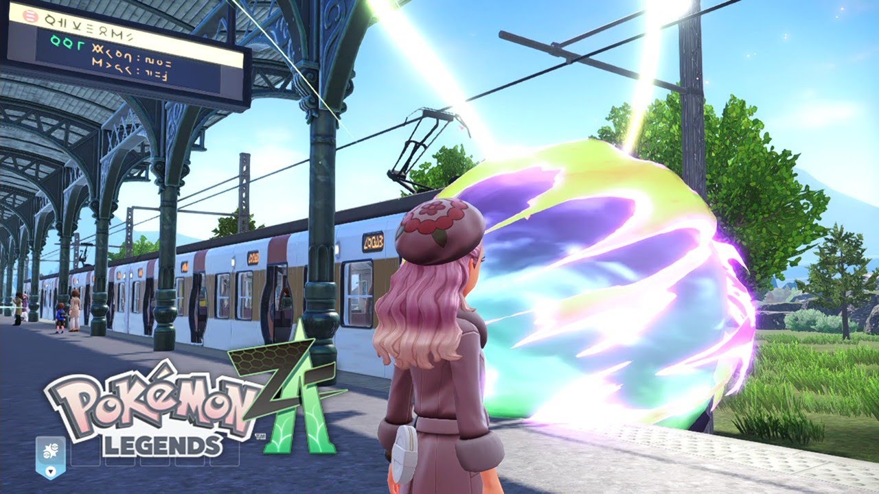 미르역 공항행 열차의 정체 [Pokémon LEGENDS Z-A]