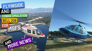 FlyInside AND Cowan Simulation Bell 206 reviews  + more news - Weekly FlyBy