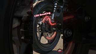 CBS breaking kya hai? How CBS works? #ridegyaan #cbs #abs #ubs #bike #scooty #twowheeler #shorts