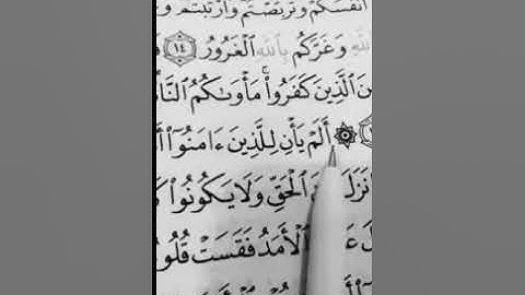 ما تيسر من سورة الحديد تلاوة عذبة إبداعيّة خاشعة مباركة