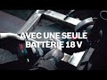 Gwx 18v15 sc professional  la puissance du filaire avec une seule batterie 18v