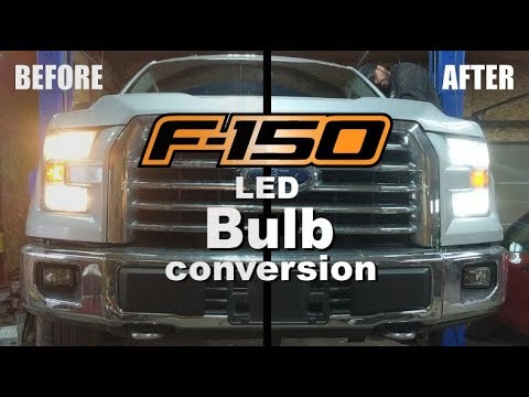 2016 F150: LED Headlight Bulb Conversion